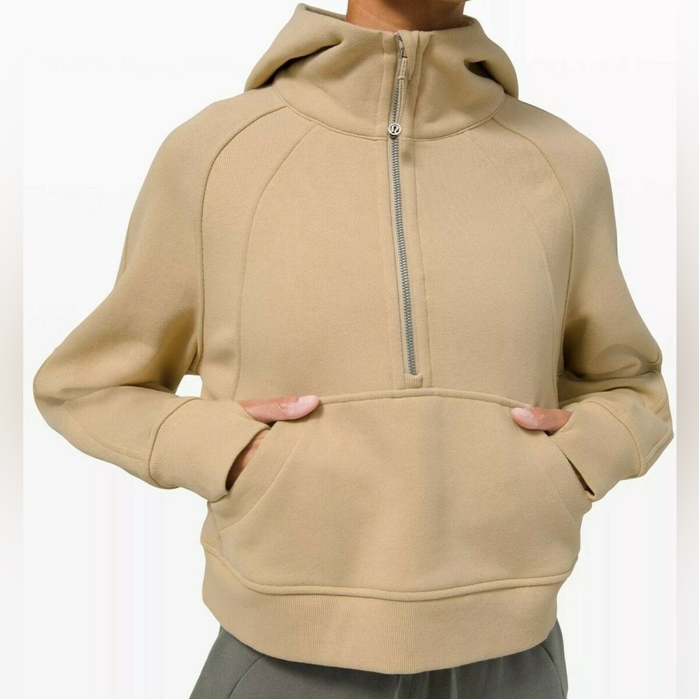 lululemon scuba oversized half zip hoodie